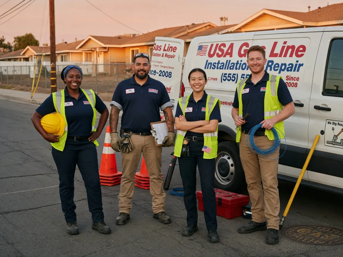 Gas Line Installation company in Burton, WV